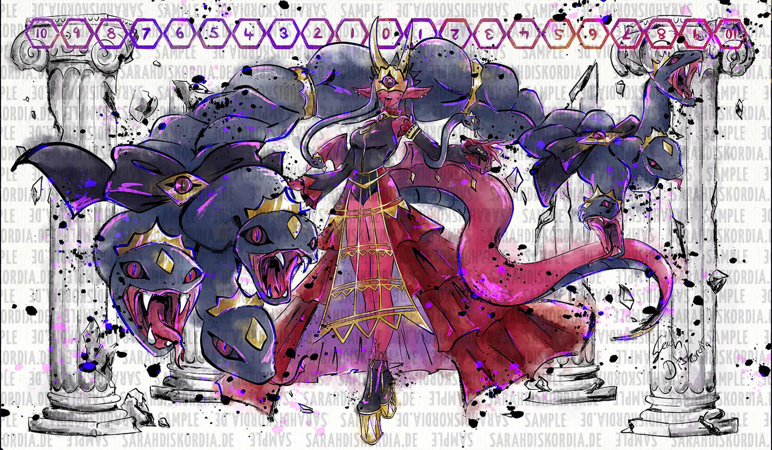 Medusamon – Playmat