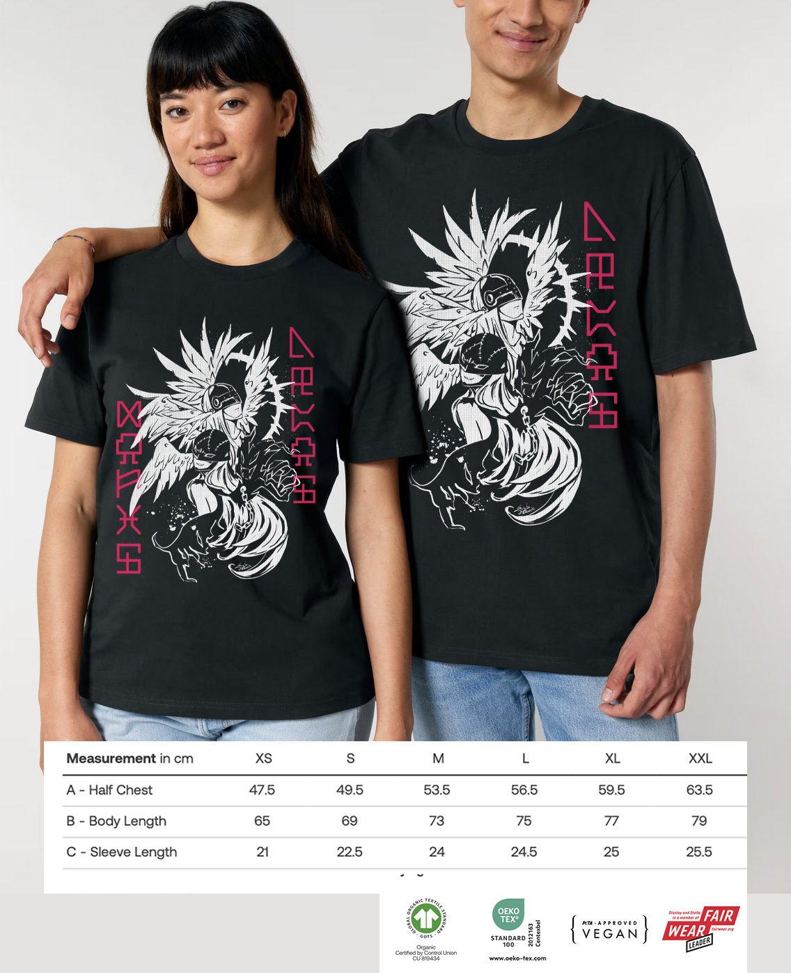 Angewomon x Ladydevimon – T-Shirt